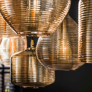 Hanglamp Stripe Horizontal 4+3L