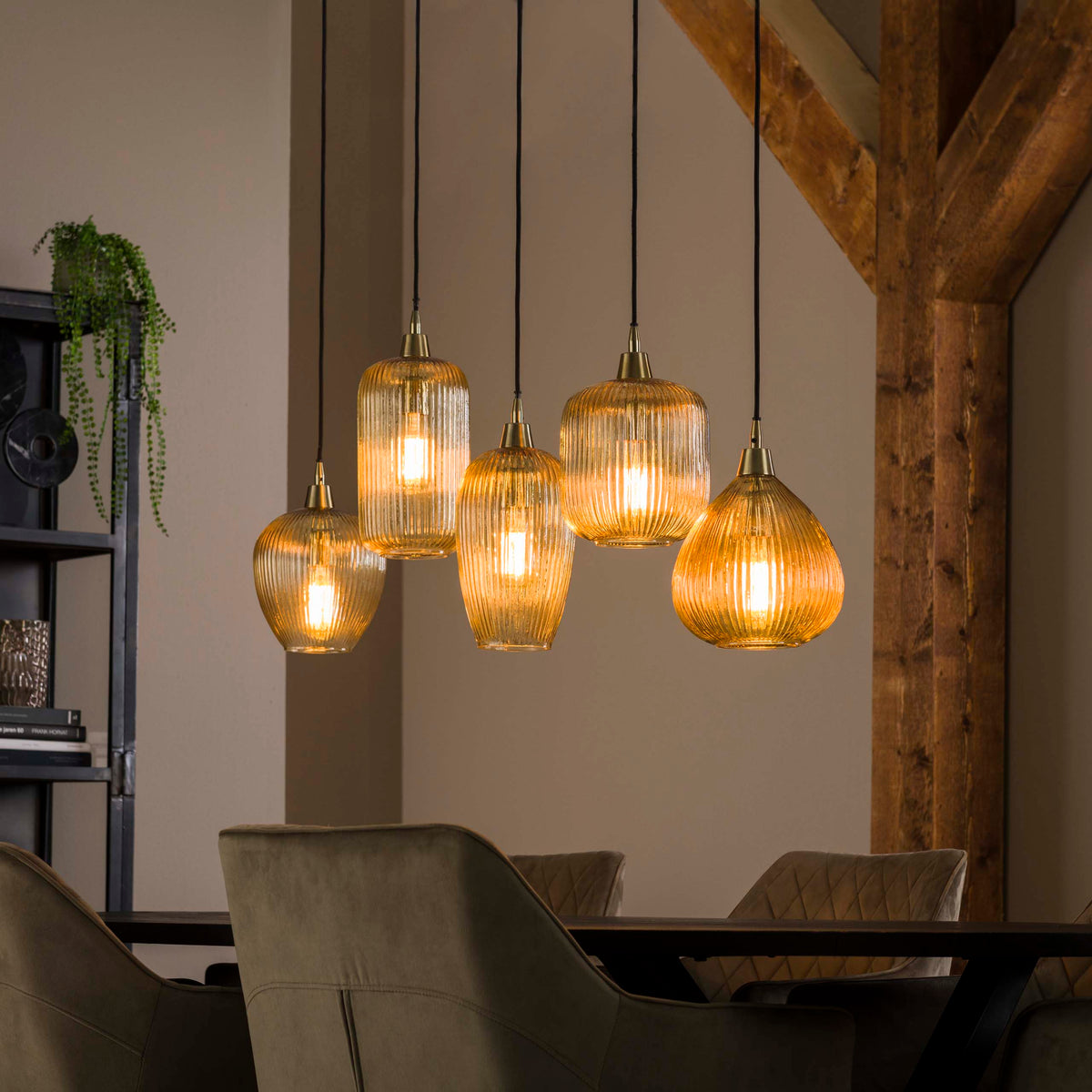 Hanglamp Stripe 5L