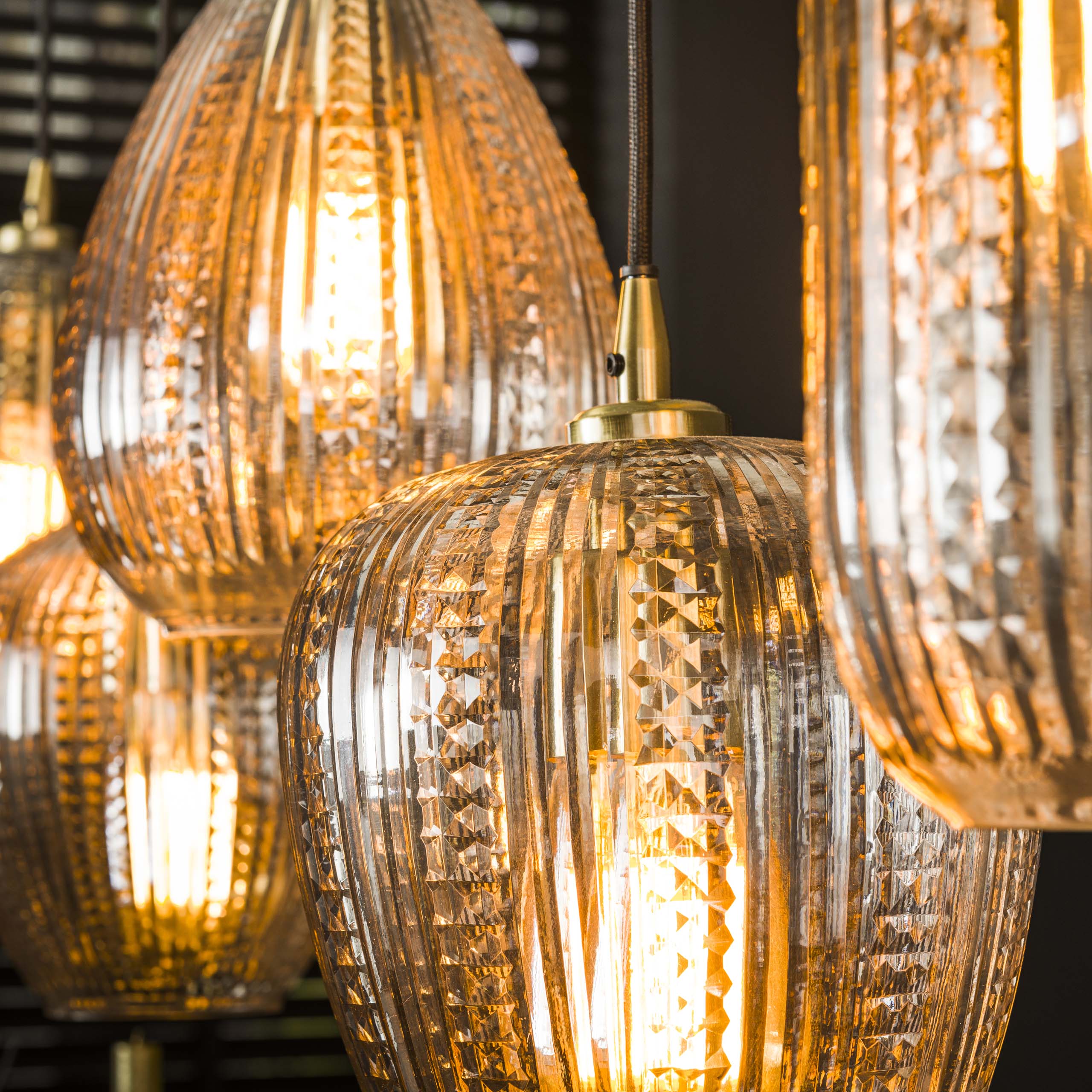 Hanglamp Diamond Grain 5L