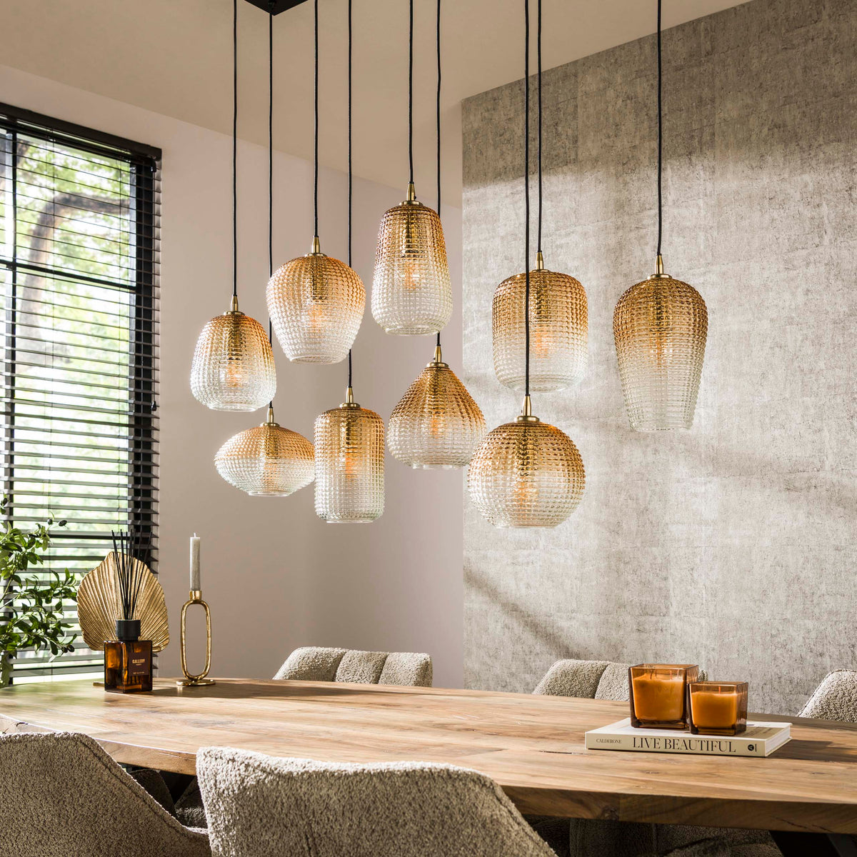 Hanglamp Dot 5+4L