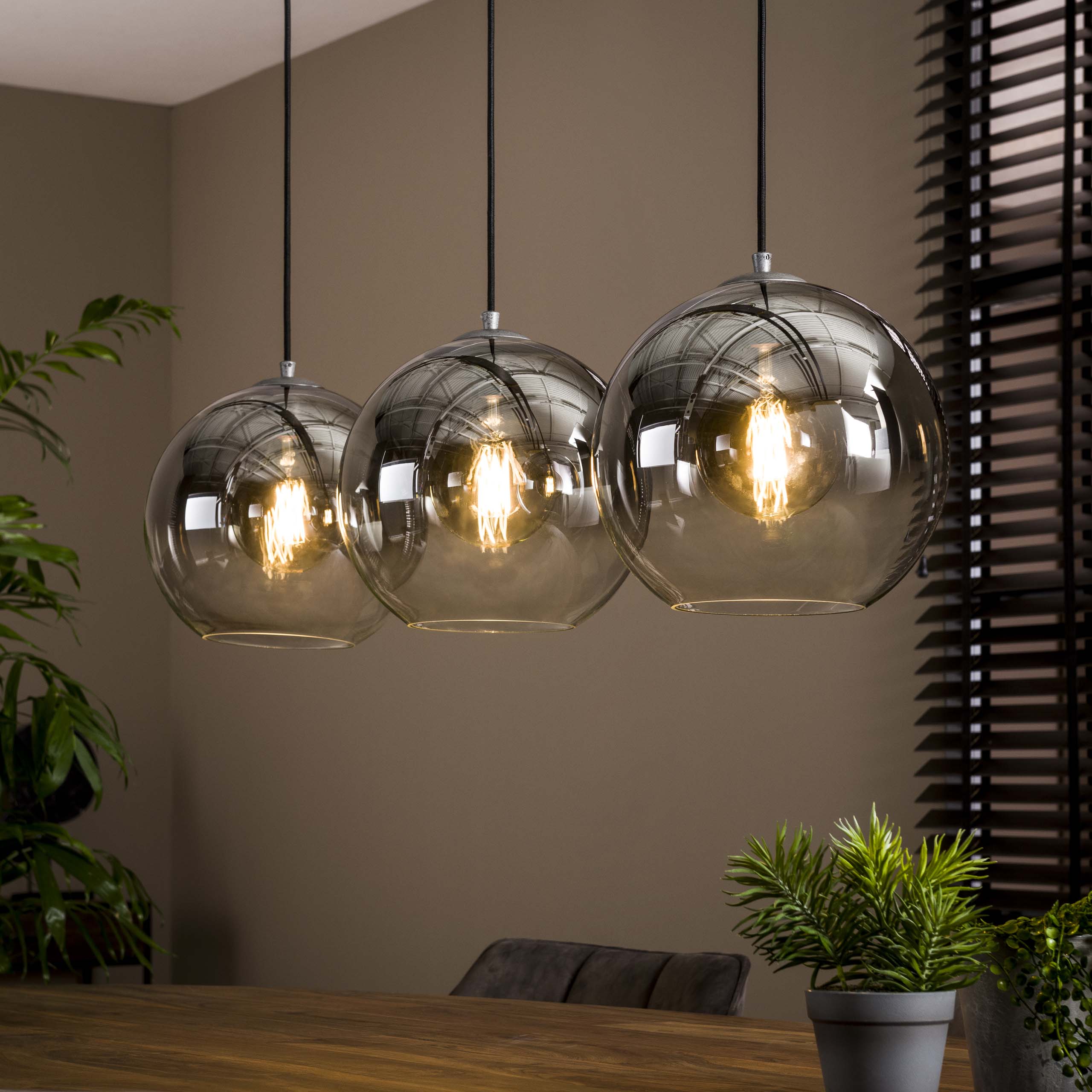 Hanglamp Bubble Shaded 3L