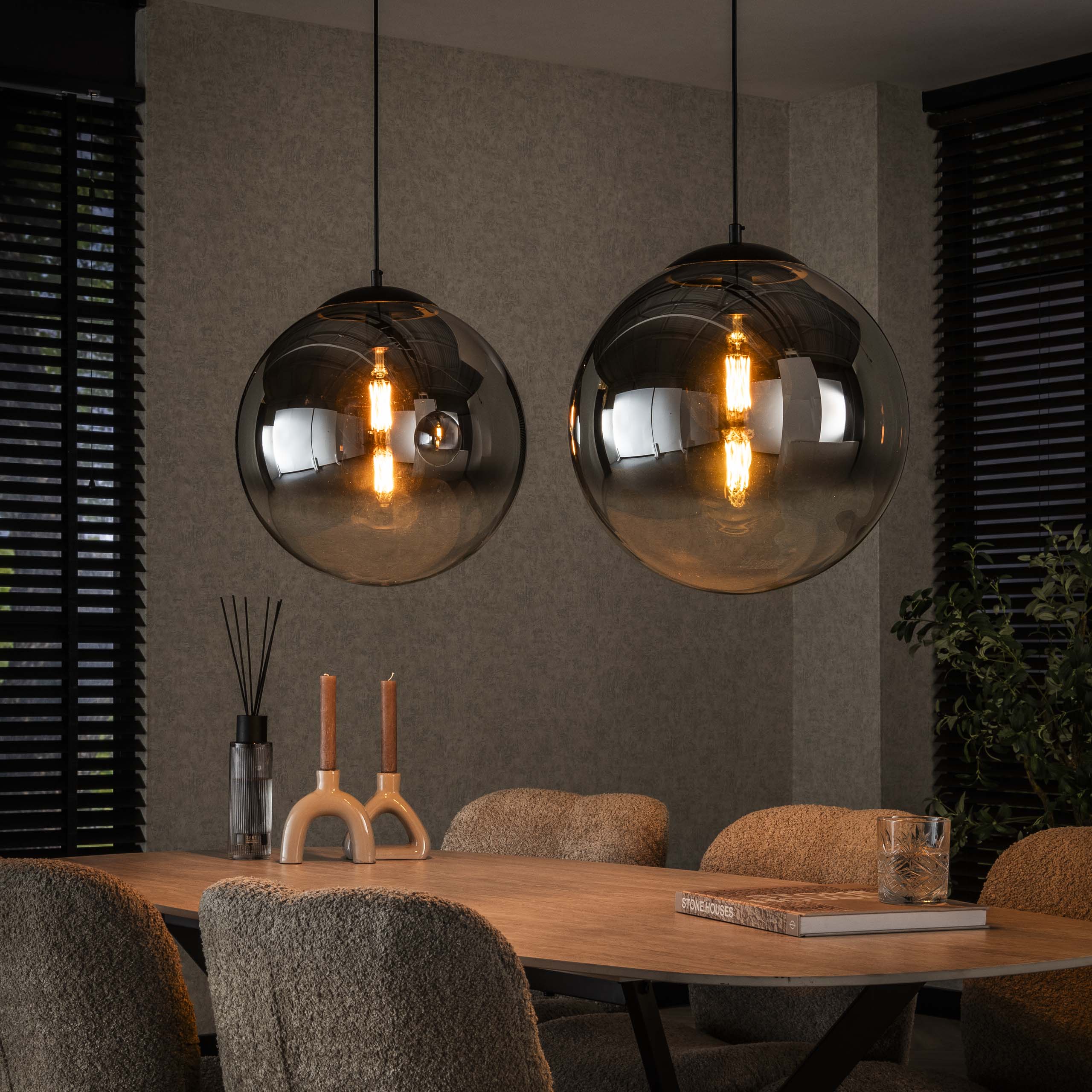 Hanglamp Bubble Shaded XL 2L