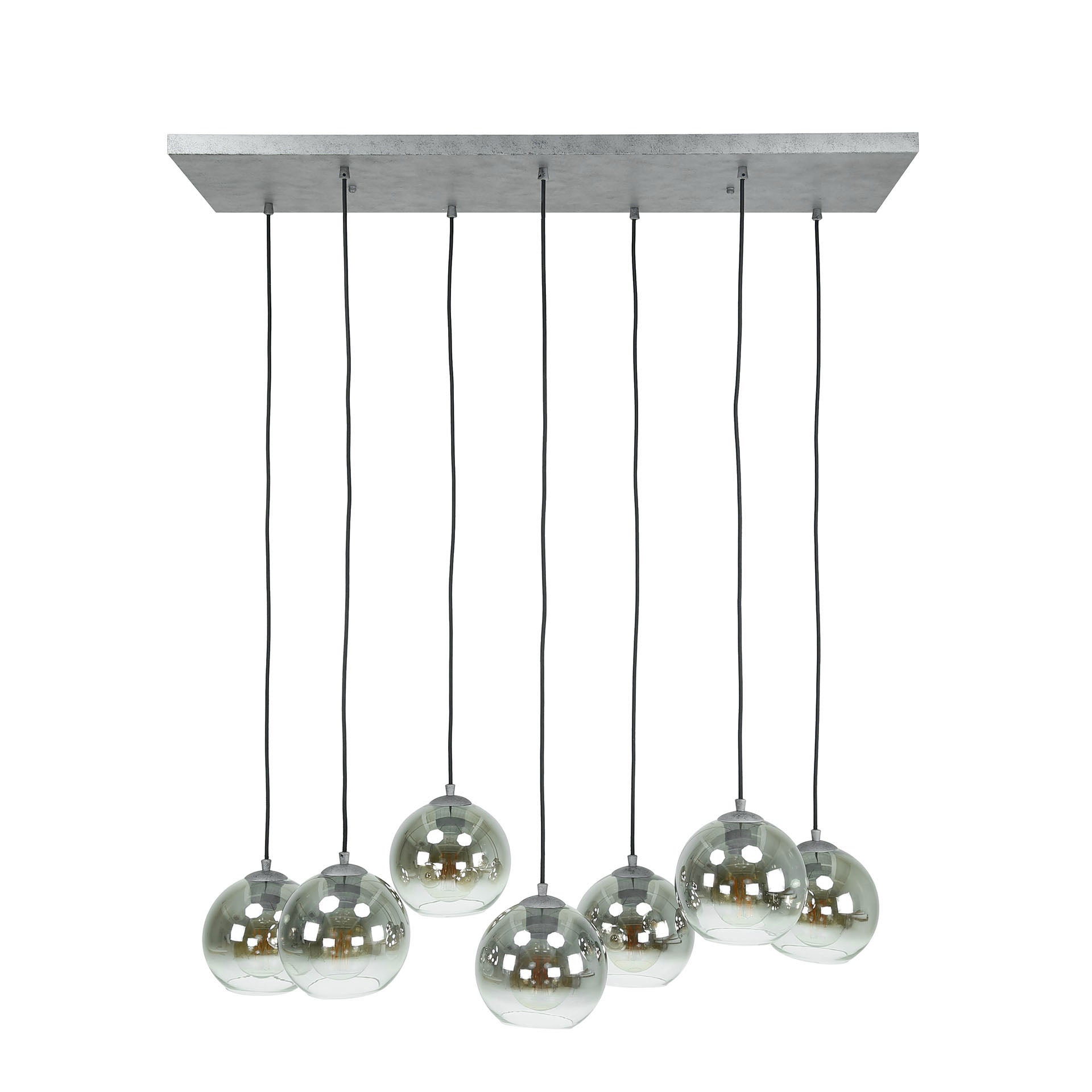 Hanglamp Bubble Shaded 4+3L