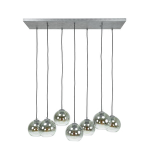Hanglamp Bubble Shaded 4+3L