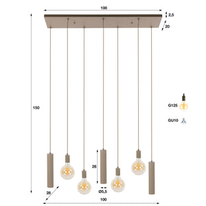 Hanglamp Senso 4+3L - foto 11