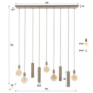 Hanglamp Senso 5+4L - foto 7
