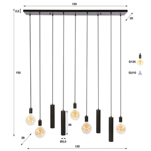 Hanglamp Senso 5+4L - foto 12