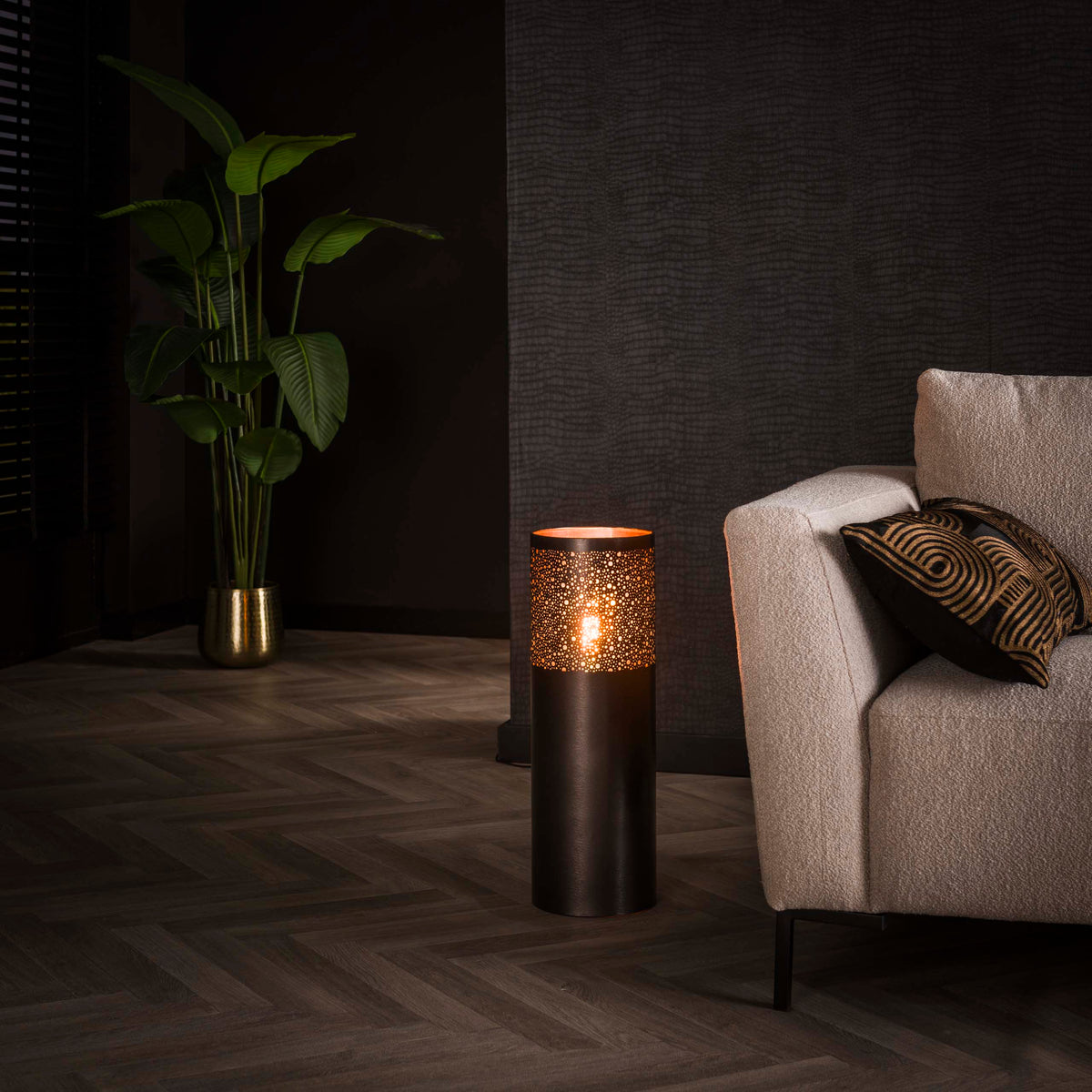 Vloerlamp Cylinder Glow 1L 60