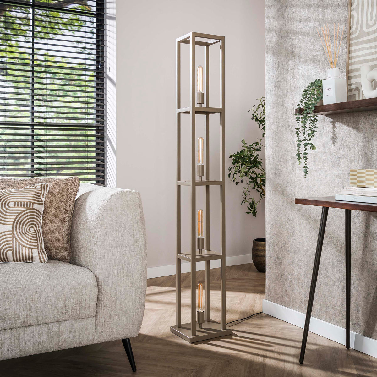 Vloerlamp Quadra 4L