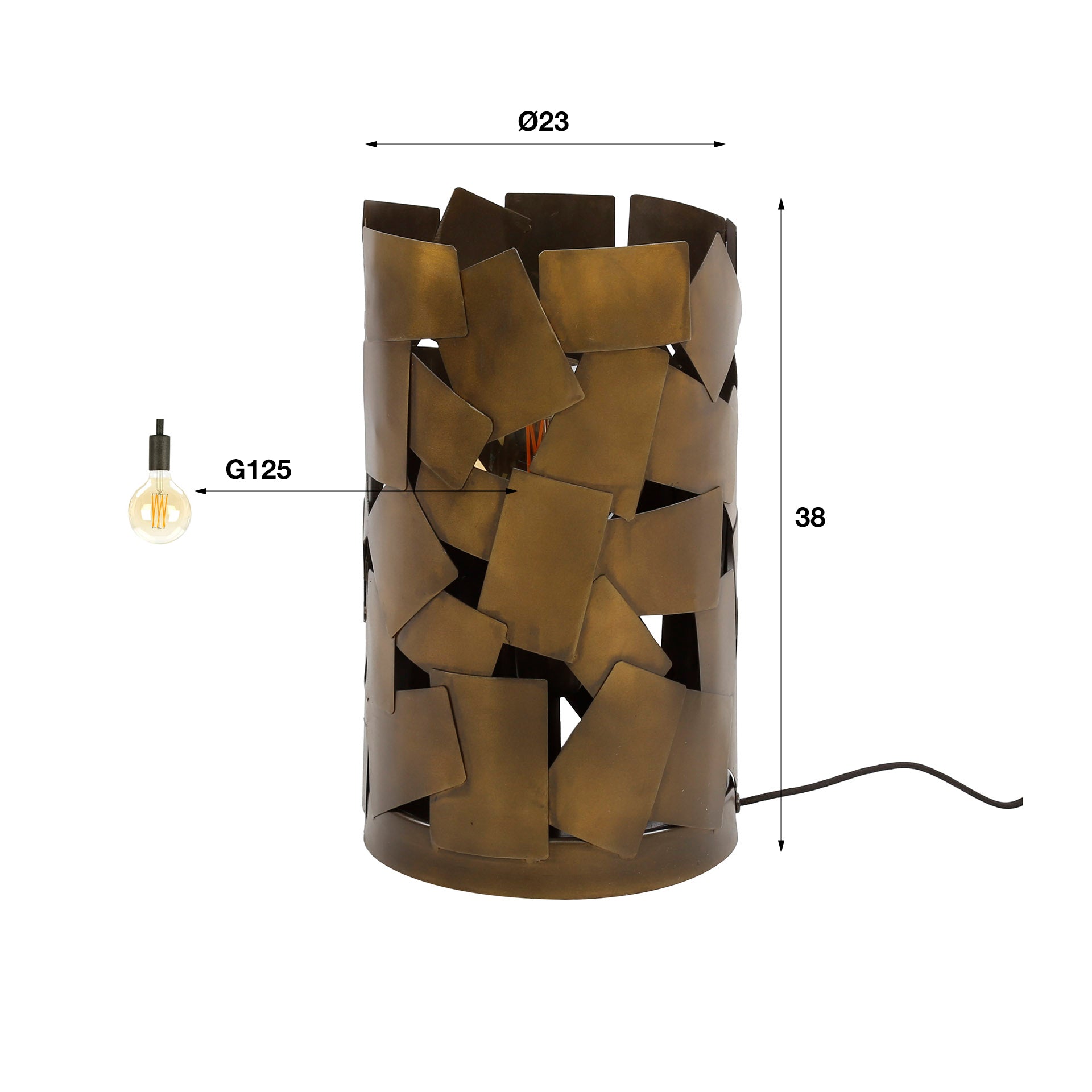 Tafellamp Patch Cylinder 1L