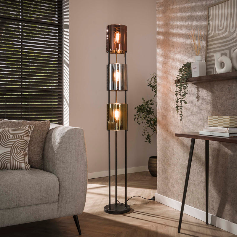 Vloerlamp Lucente Tricolore 3L