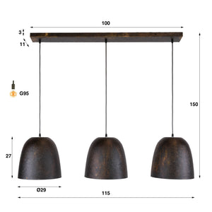 Hanglamp Nova 3L
