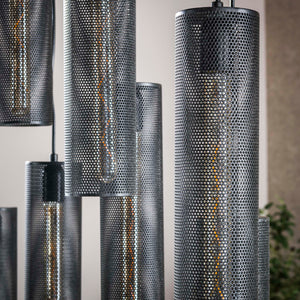 Hanglamp Tube Mesh 5+4L