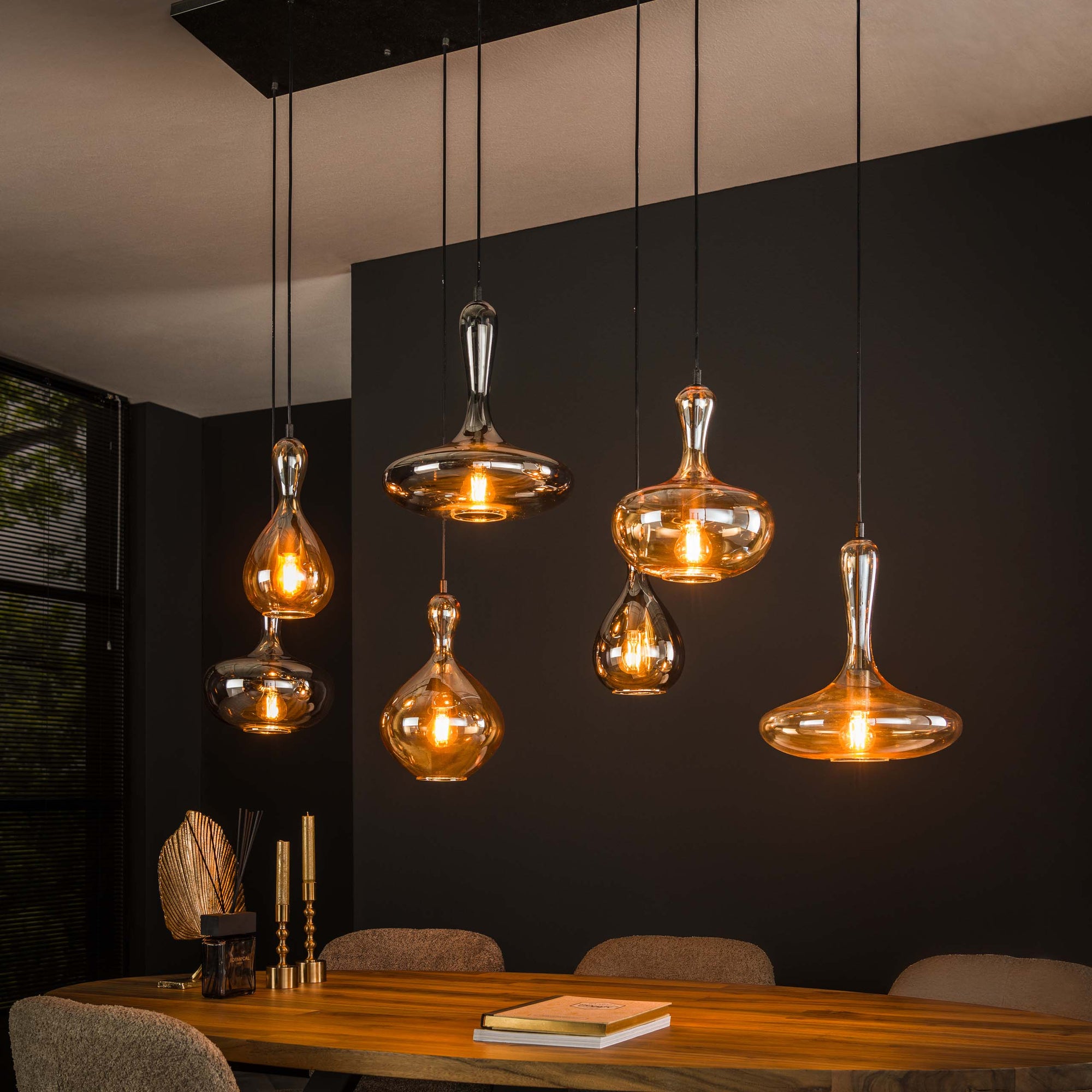 Hanglamp Karaf 4+3L - foto 6
