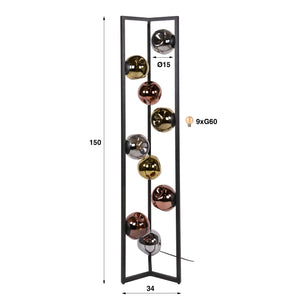 Vloerlamp Stellar 9L