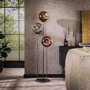 Vloerlamp Stellar getrapt 3L