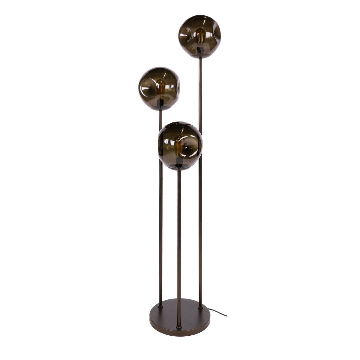 Vloerlamp Stellar getrapt 3L