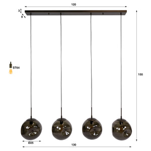 Hanglamp Stellar 4L