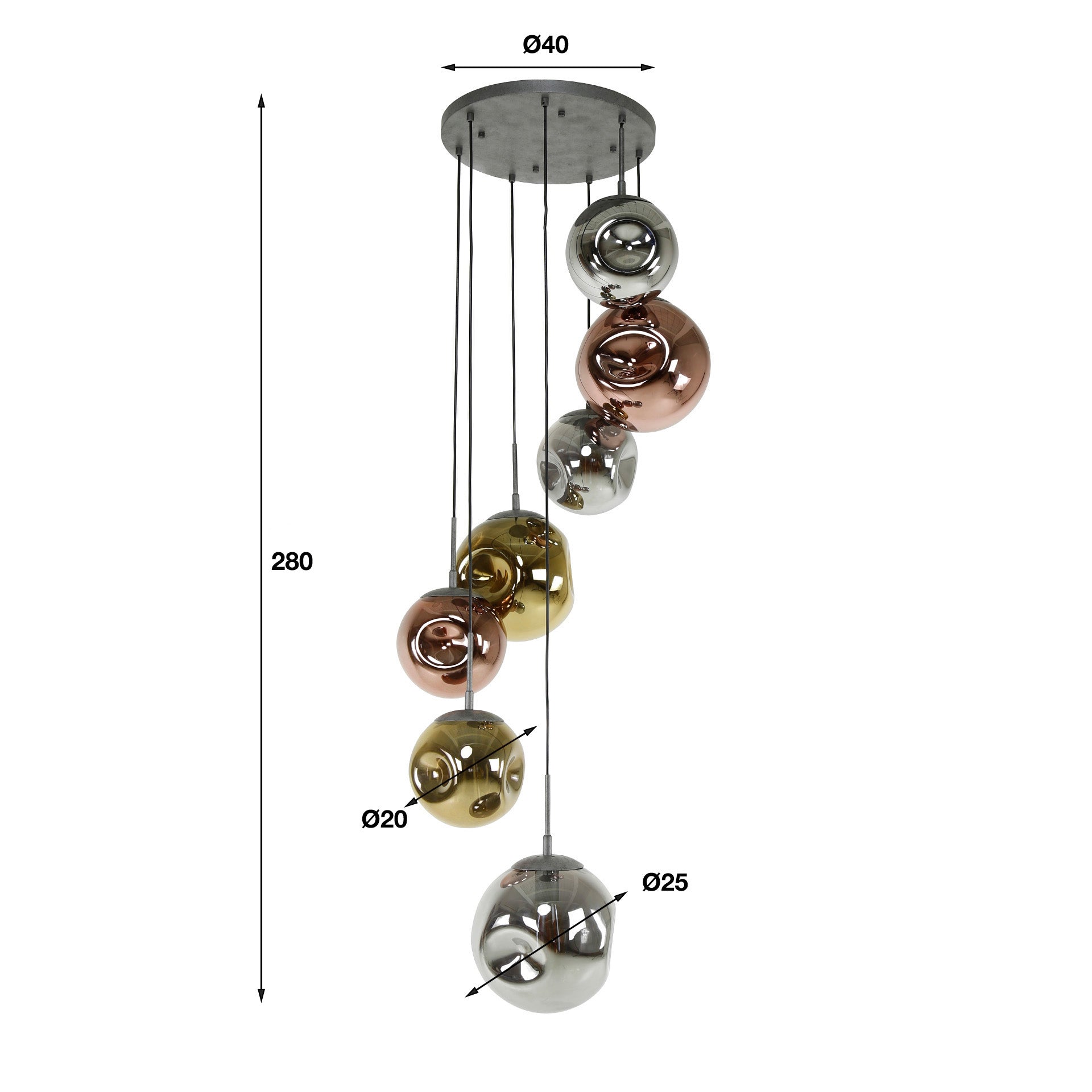 Hanglamp Stellar 7L