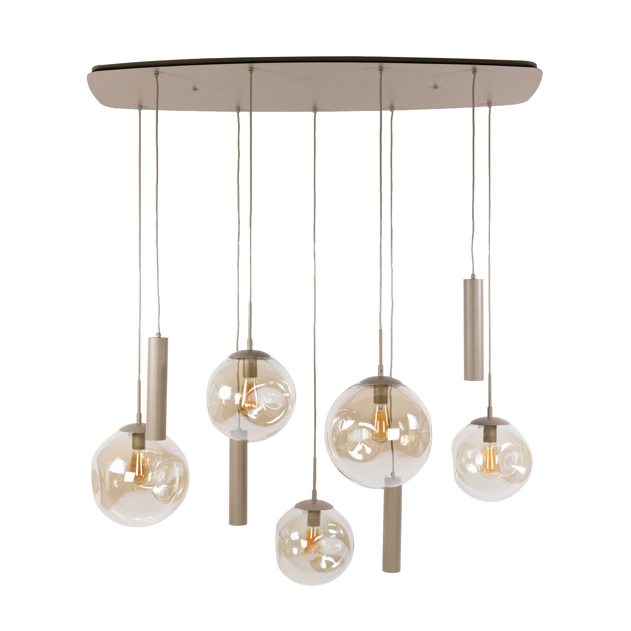 Hanglamp Stellar pendel 5+4L
