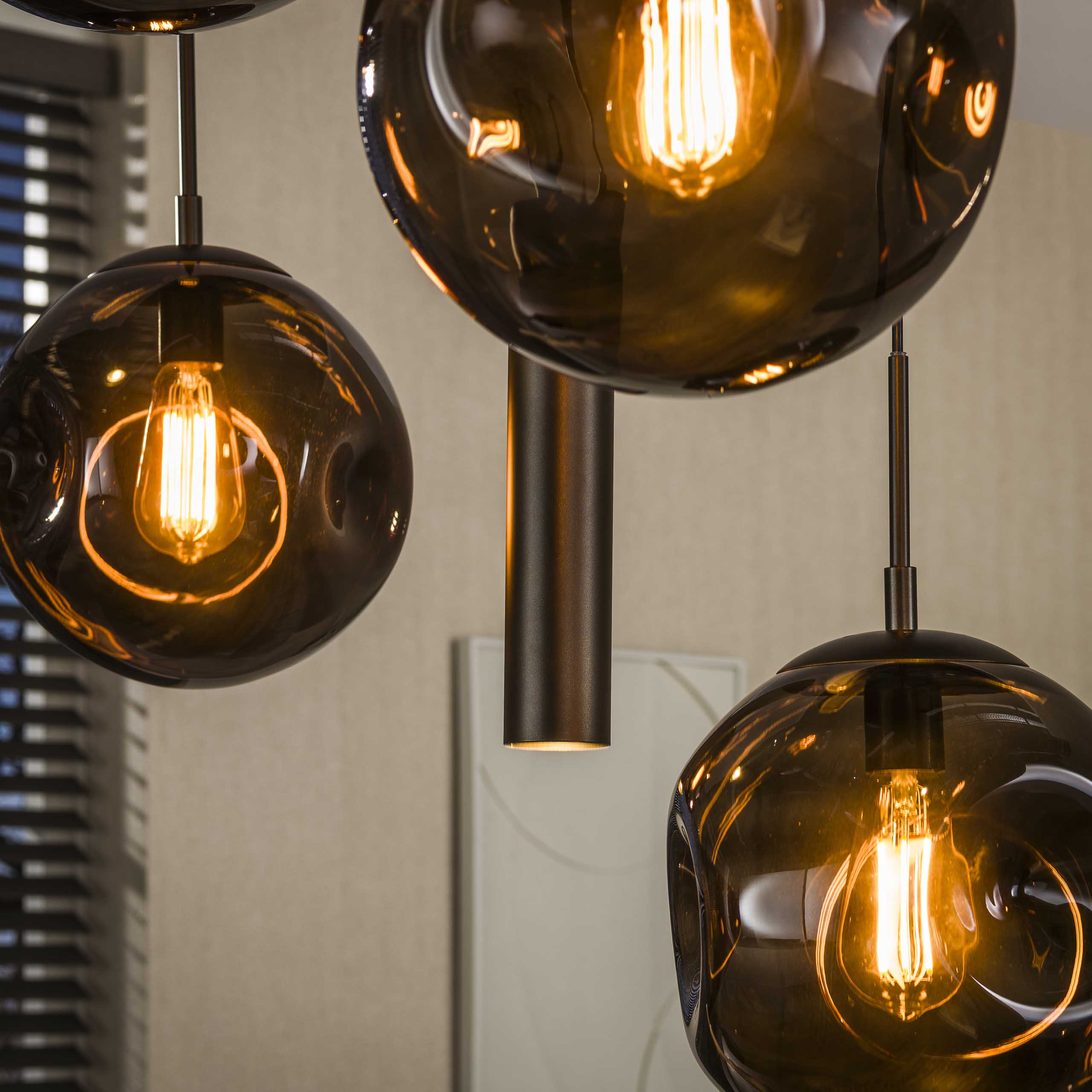 Hanglamp Stellar pendel 5+4L