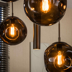 Hanglamp Stellar pendel 5+4L