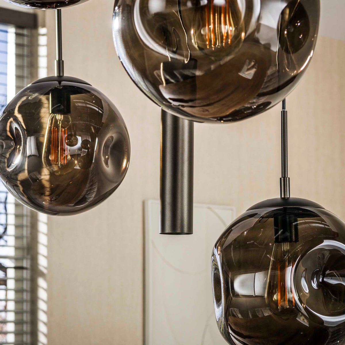 Hanglamp Stellar pendel 5+4L