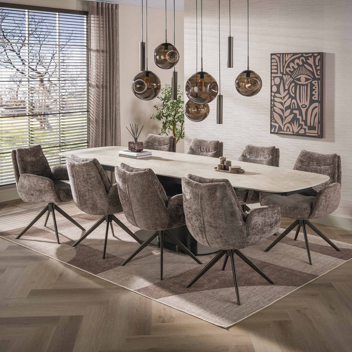 Pendant lamp Stellar pendant 5+4L