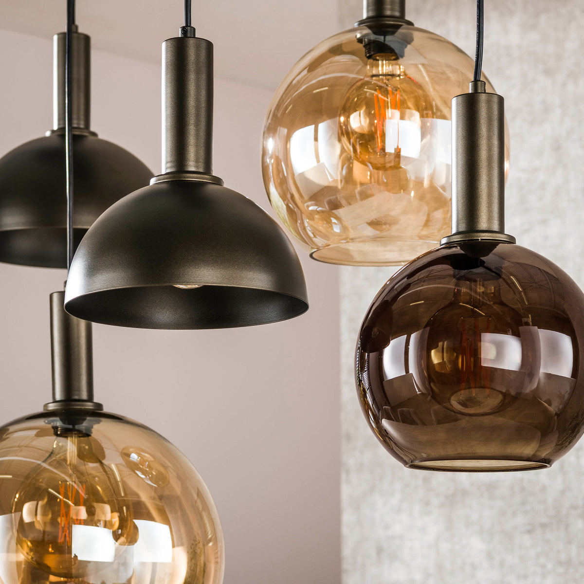 Hanglamp Cluster 4+3L
