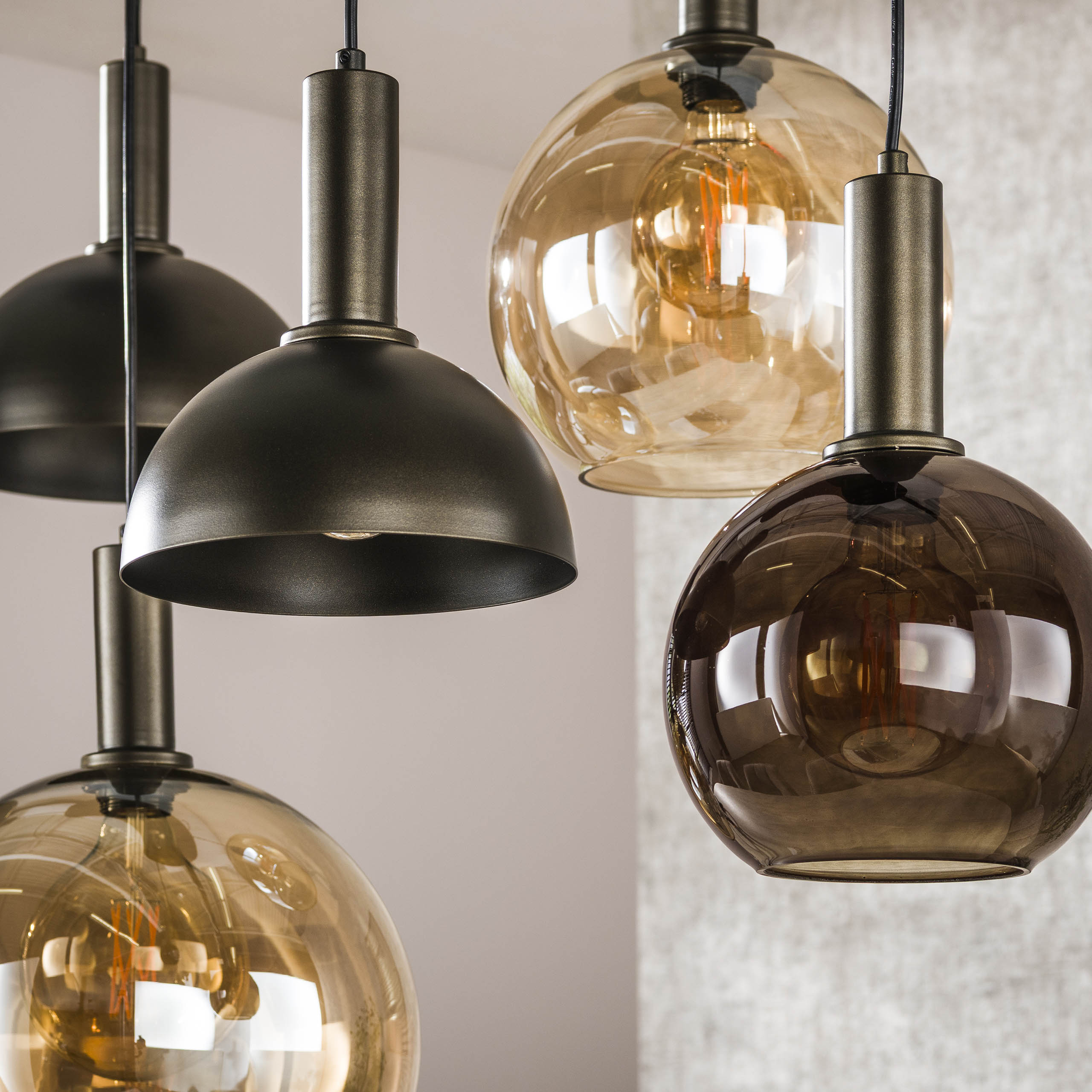 Hanglamp Cluster 4+3L