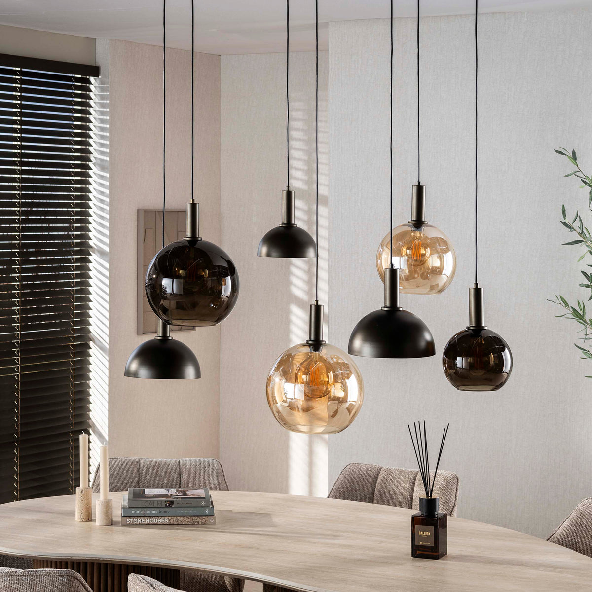 Hanglamp Cluster 4+3L