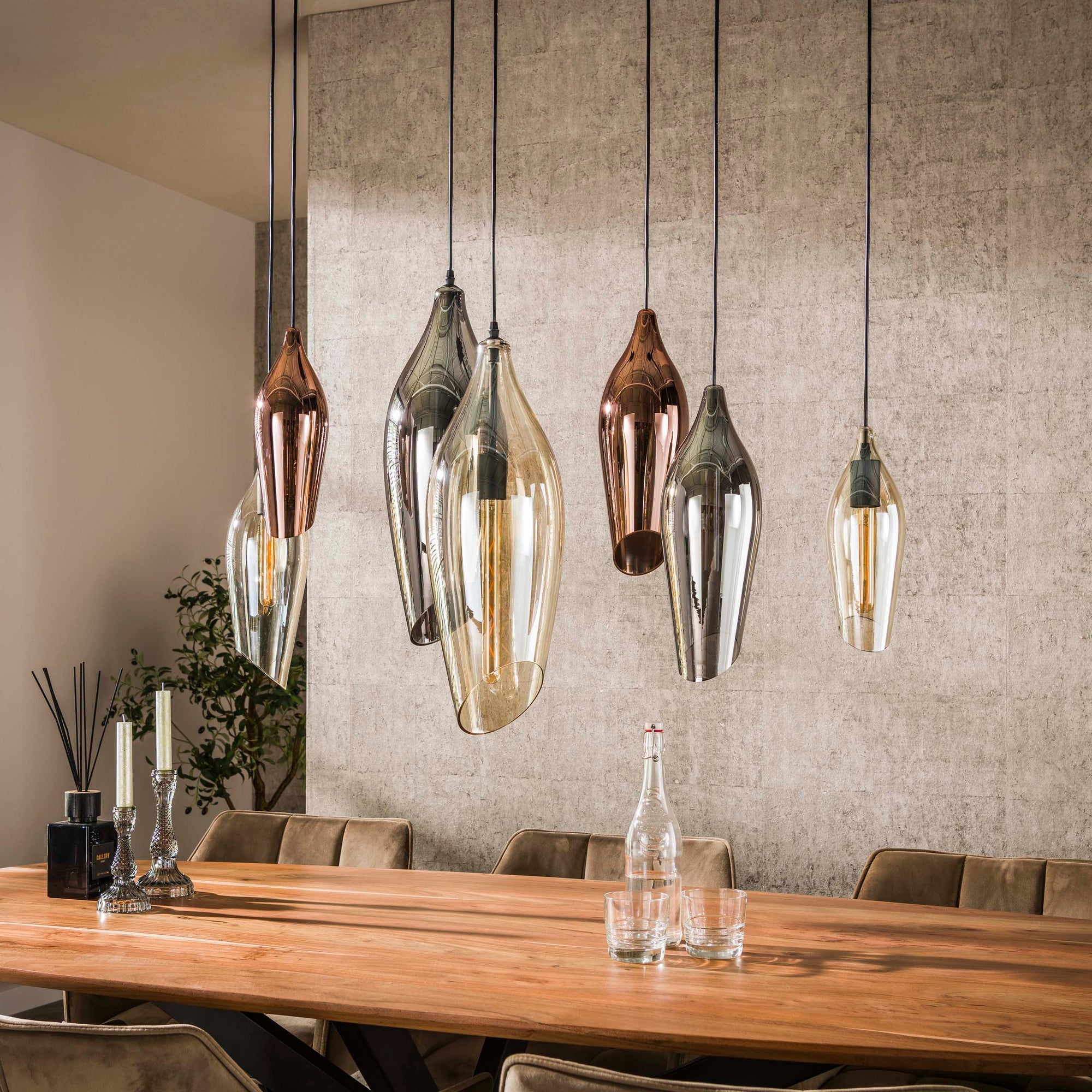 Hanglamp Cocoon 4+3L