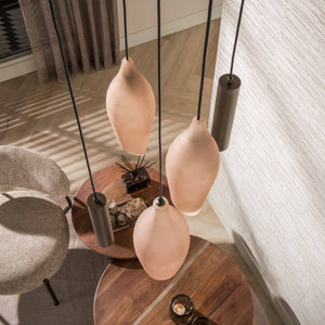 Hanglamp Cocoon pendel getrapt 5L