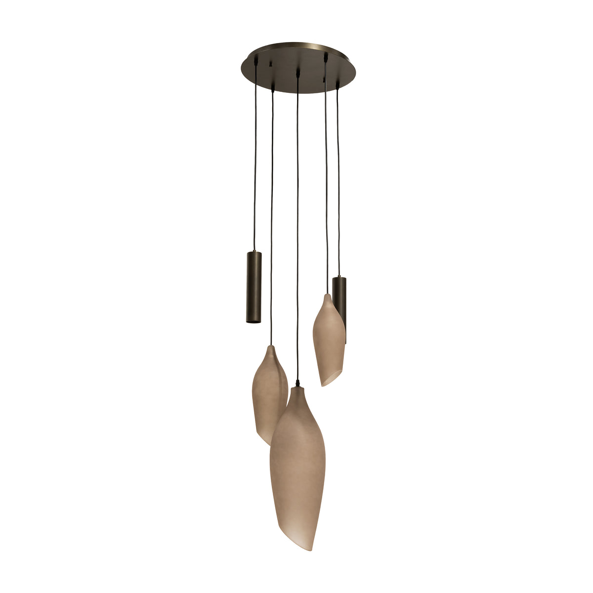Hanglamp Cocoon pendel getrapt 5L