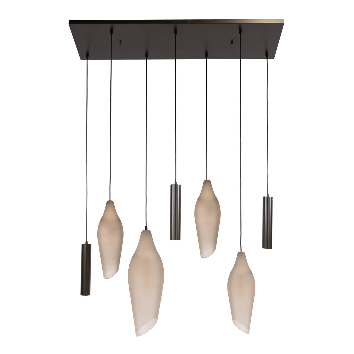 Hanglamp Cocoon pendel 4+3L