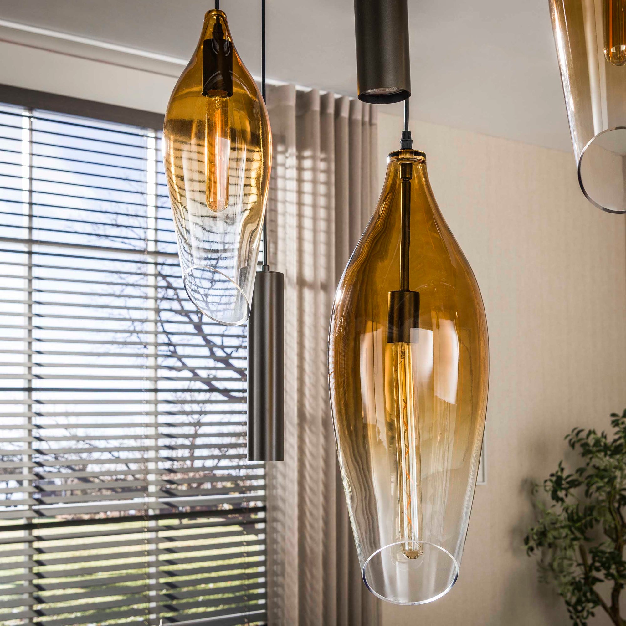 Hanglamp Cocoon pendel 4+3L