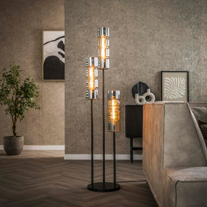 Vloerlamp Cylinder Glass 3L - foto 6