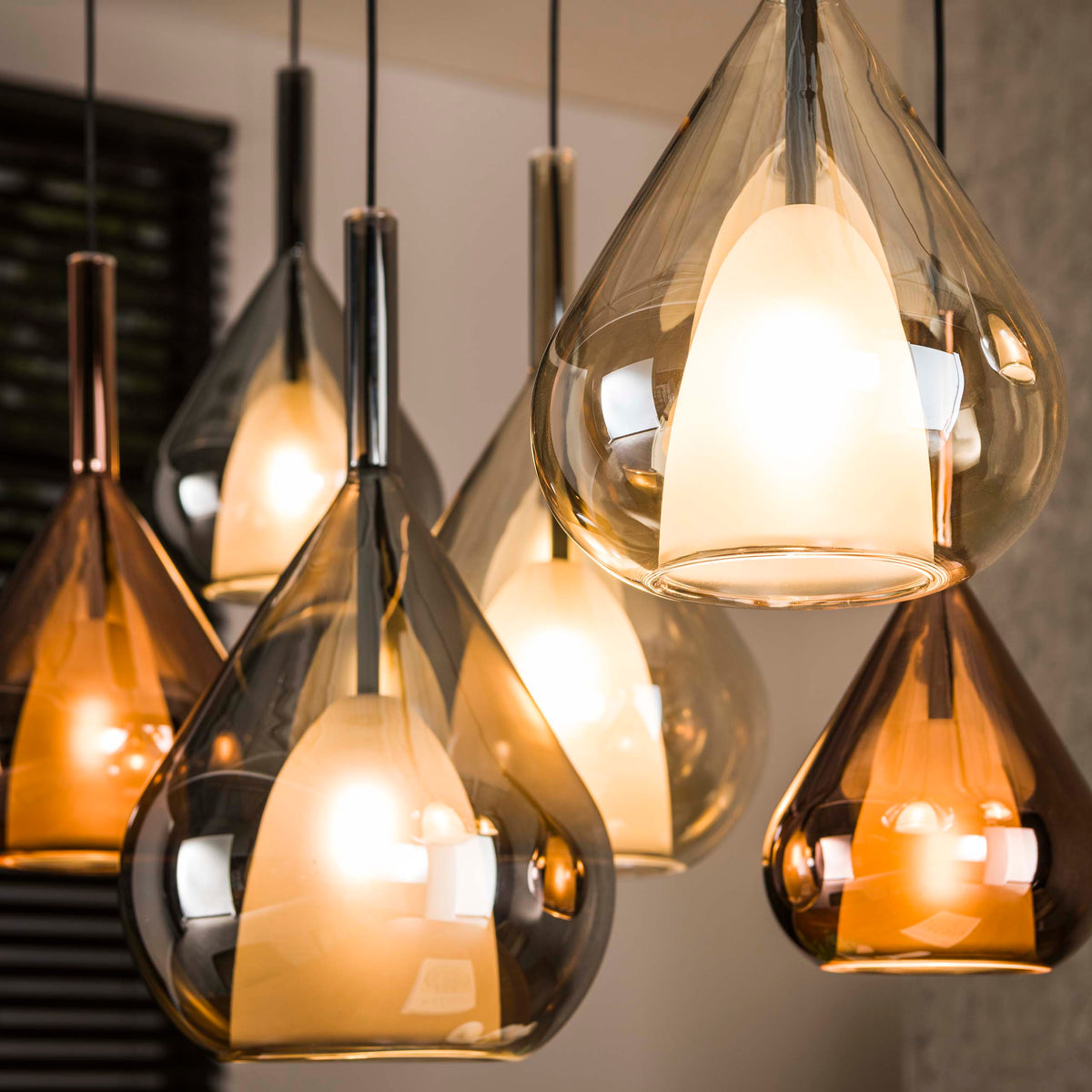 Hanglamp Wings 4+3L