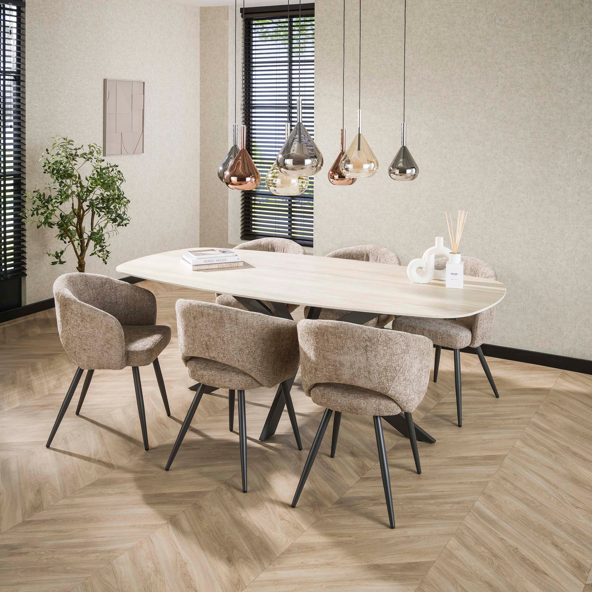 Hanglamp Wings 4+3L