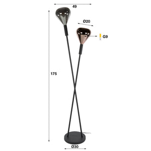 Vloerlamp Wings 2L - foto 4