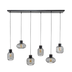 Hanglamp Mix Metal 3+3L