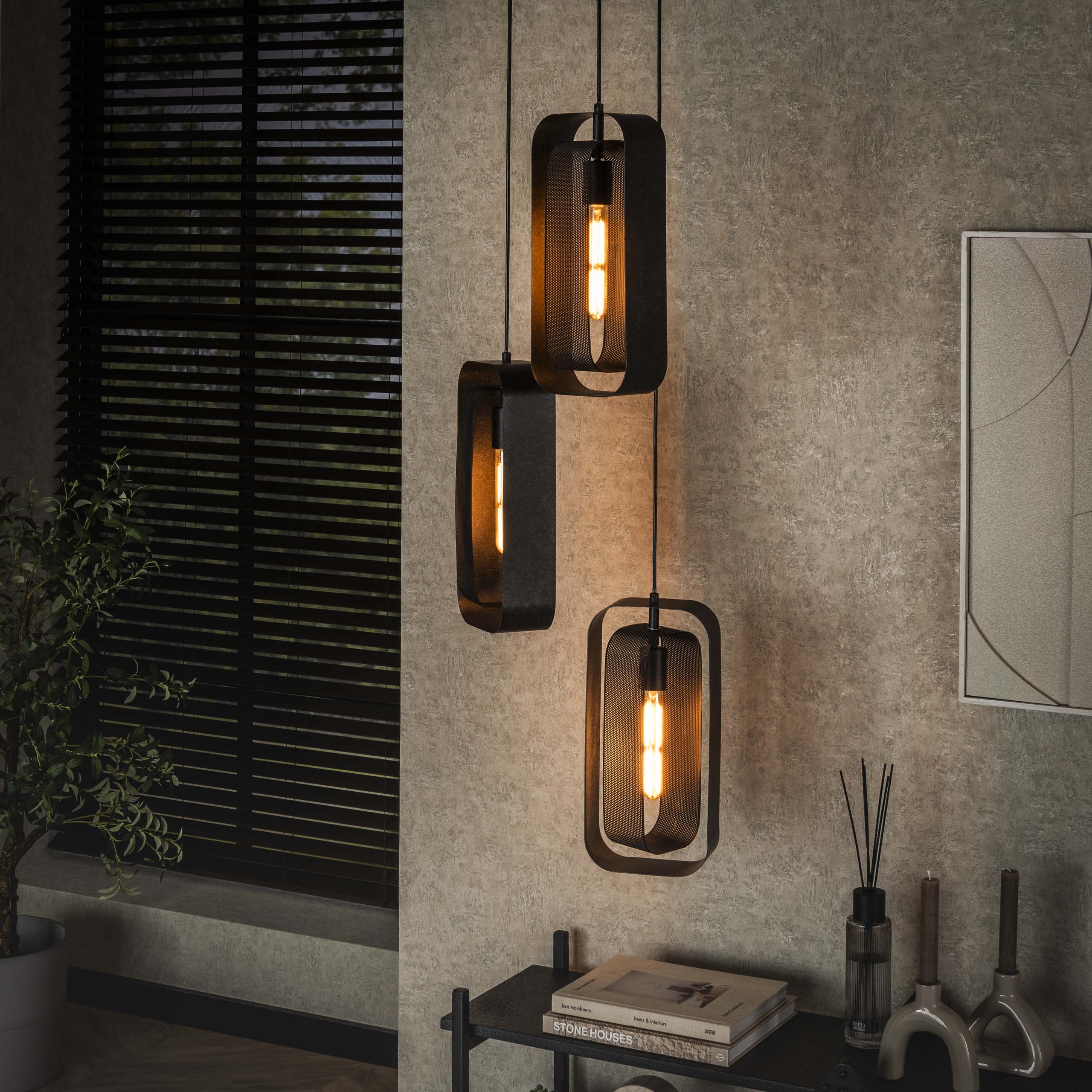 Hanglamp Mesh Rotate 3L