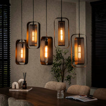 Pendant lamp Mesh Rotate 5L