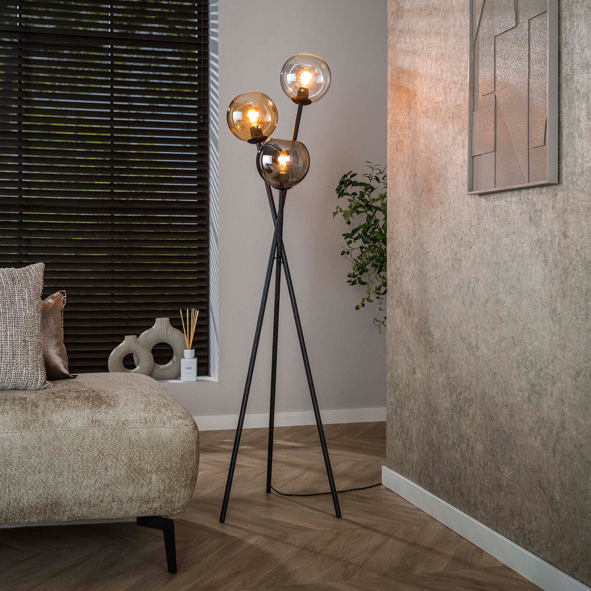 Vloerlamp Multi Globe 3L