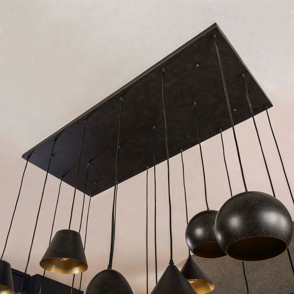 Hanglamp Metal XXL 6+6+6L