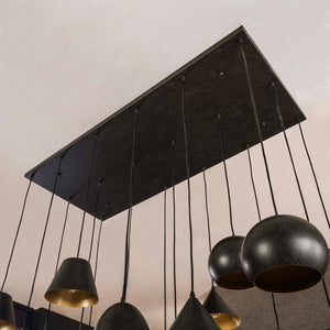 Hanglamp Metal XXL 6+6+6L
