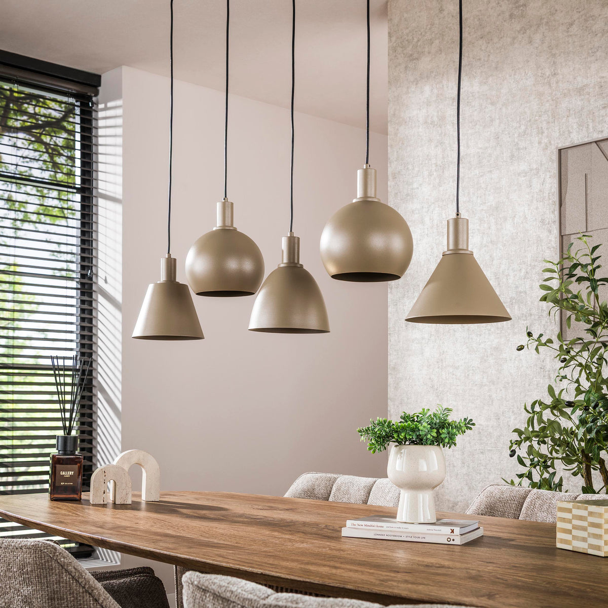 Hanglamp Metallo 5L