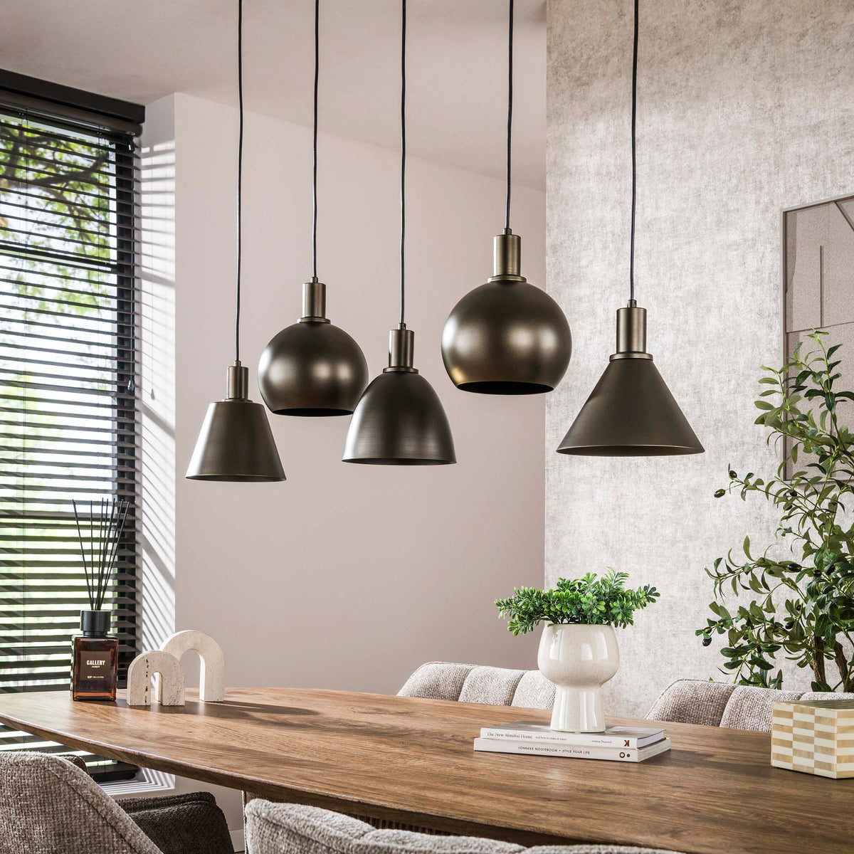 Hanglamp Metallo 5L