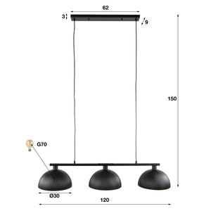 Hanglamp Ripple 3L