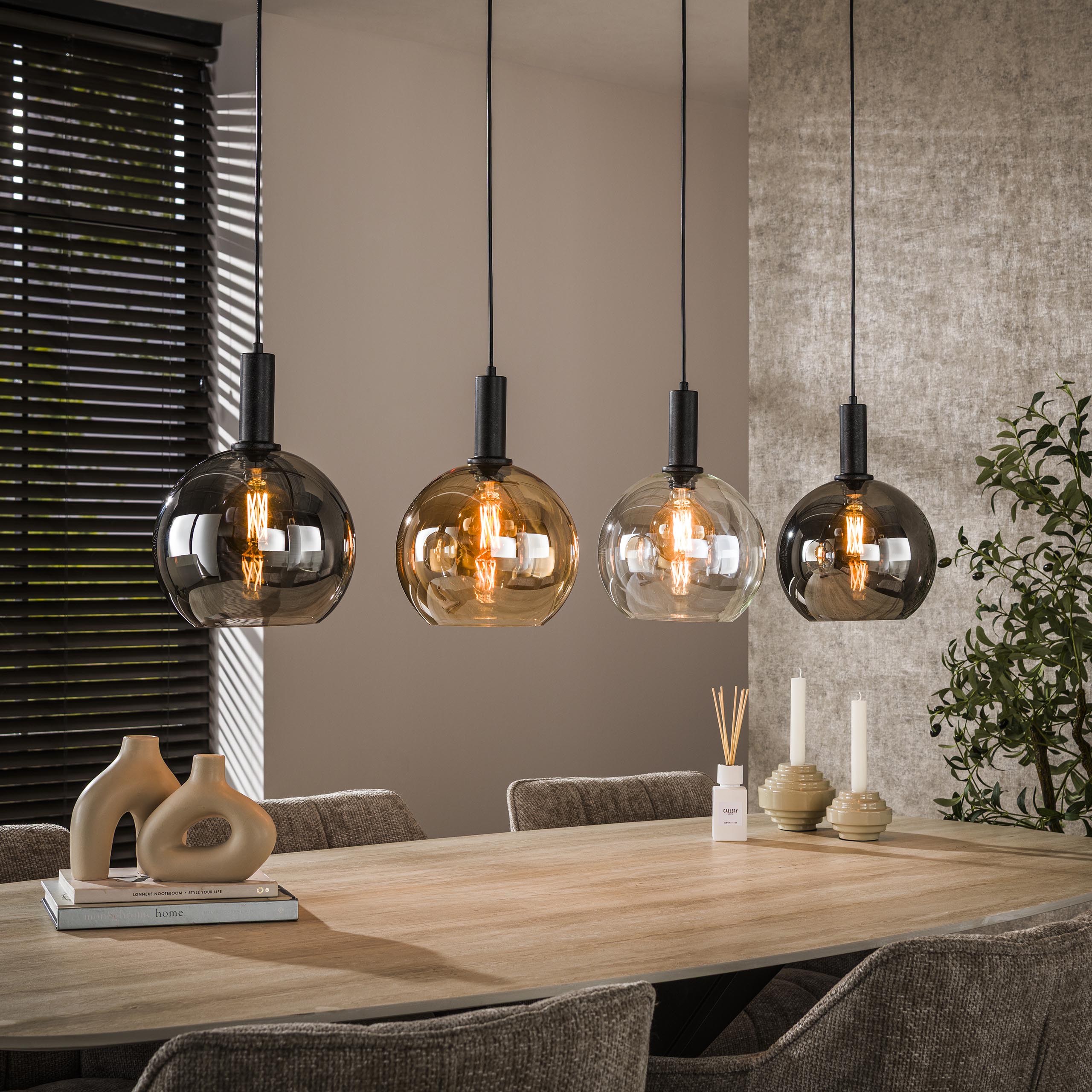 Hanglamp Sfera Tricolore 4L